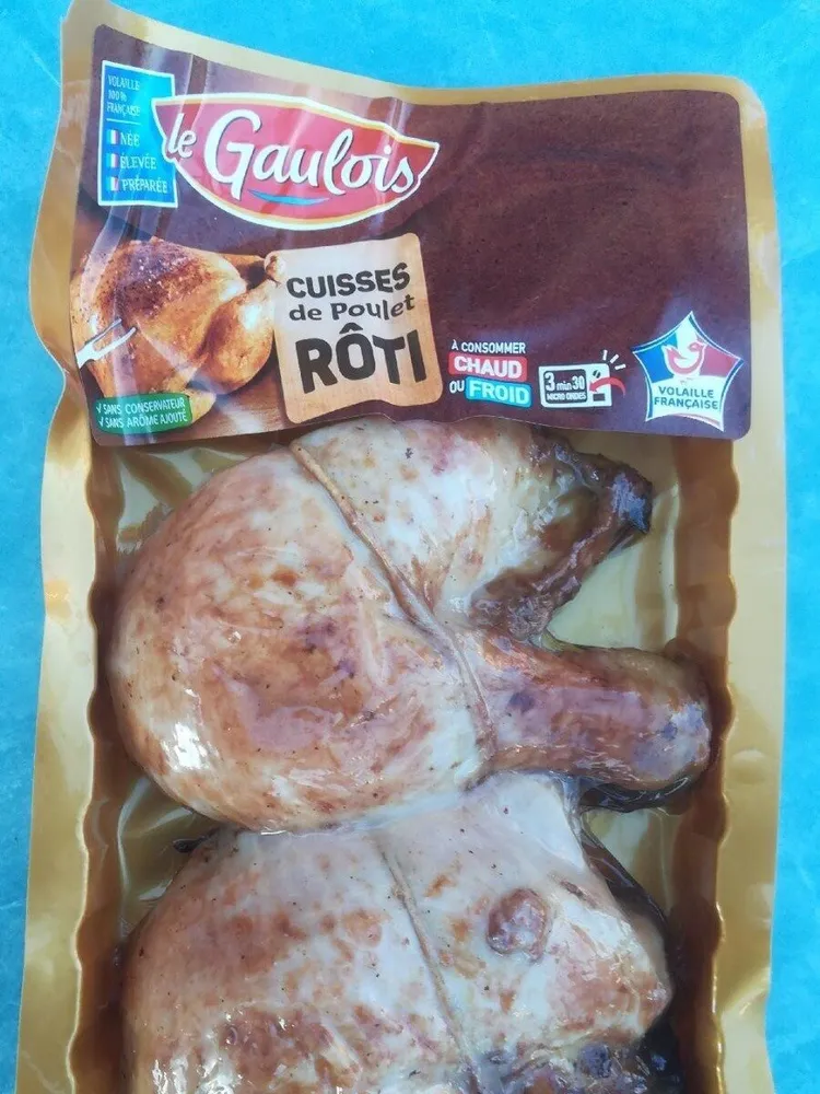 Cuisse de poulet rôti