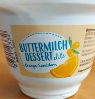 Buttermilch Dessert Orange