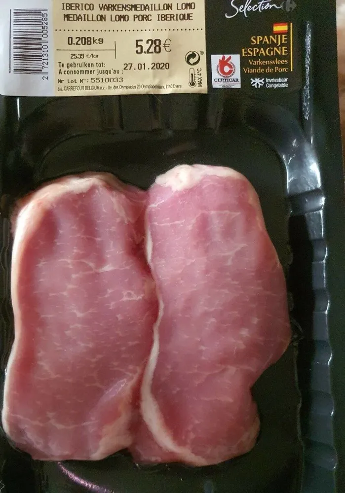 médaillon lomo porc iberique