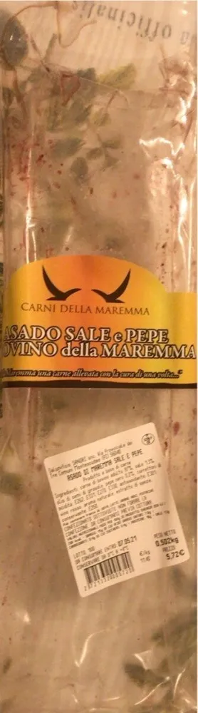 ASADO SALE e PEPE BOVINO della MAREMMA