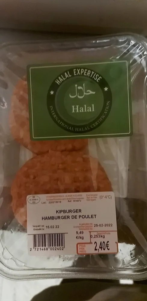 Hamburger de poulet