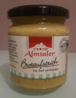 Brautaufstrich aus Senf und Kräutern