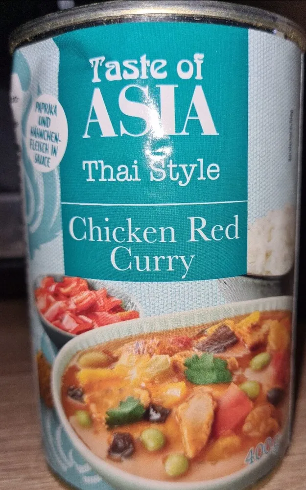 Thai Style Chicken Red Curry
