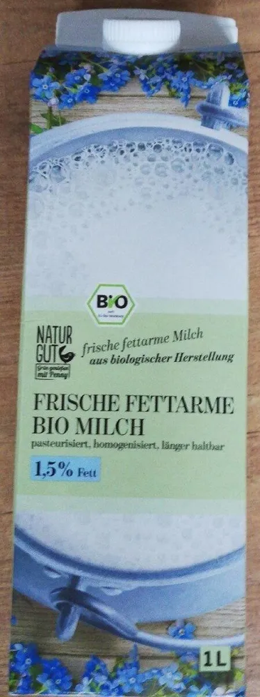 Frische Fettarme Bio Milch