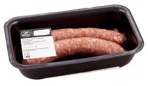 Carrefour The Market Saucisse Porc et Boeuf, Goût Bière