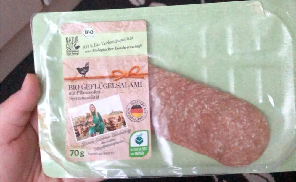 Bio Gefügelsalami