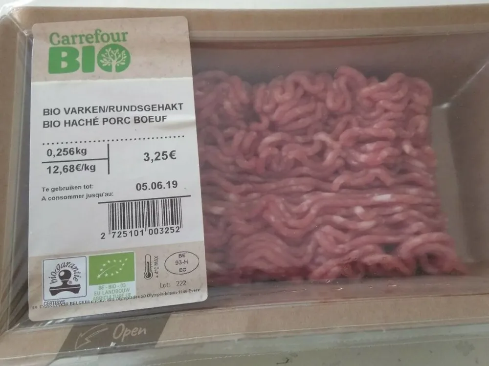 Haché porc/boeuf