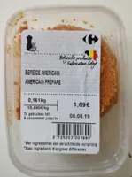 Américain préparé carrefour