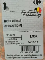 Américain préparé