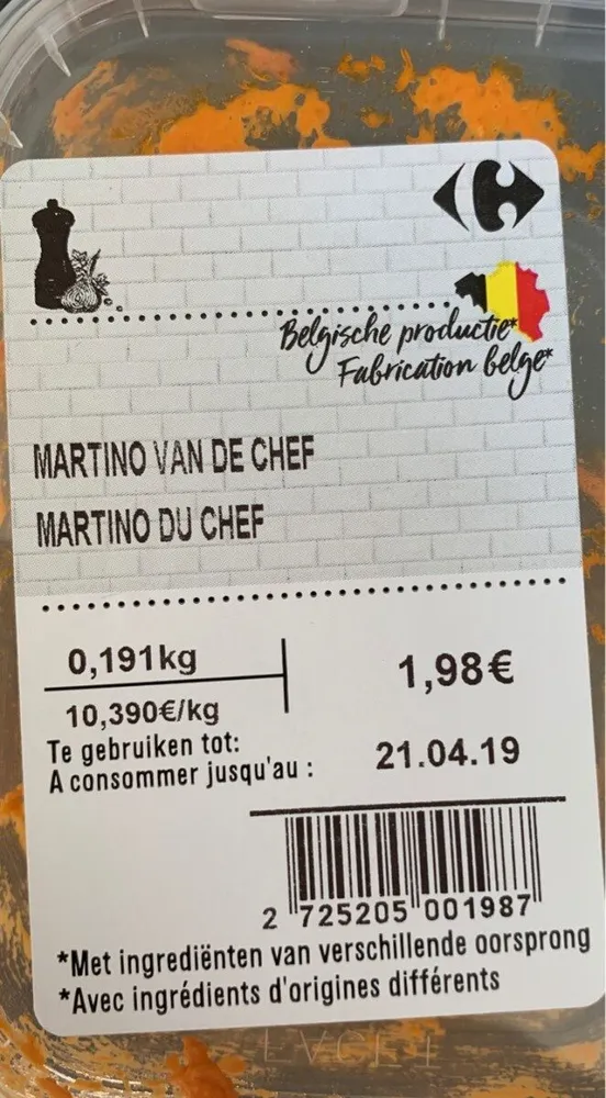 Martino du chef