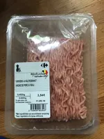 Viande hachée de porc et veau