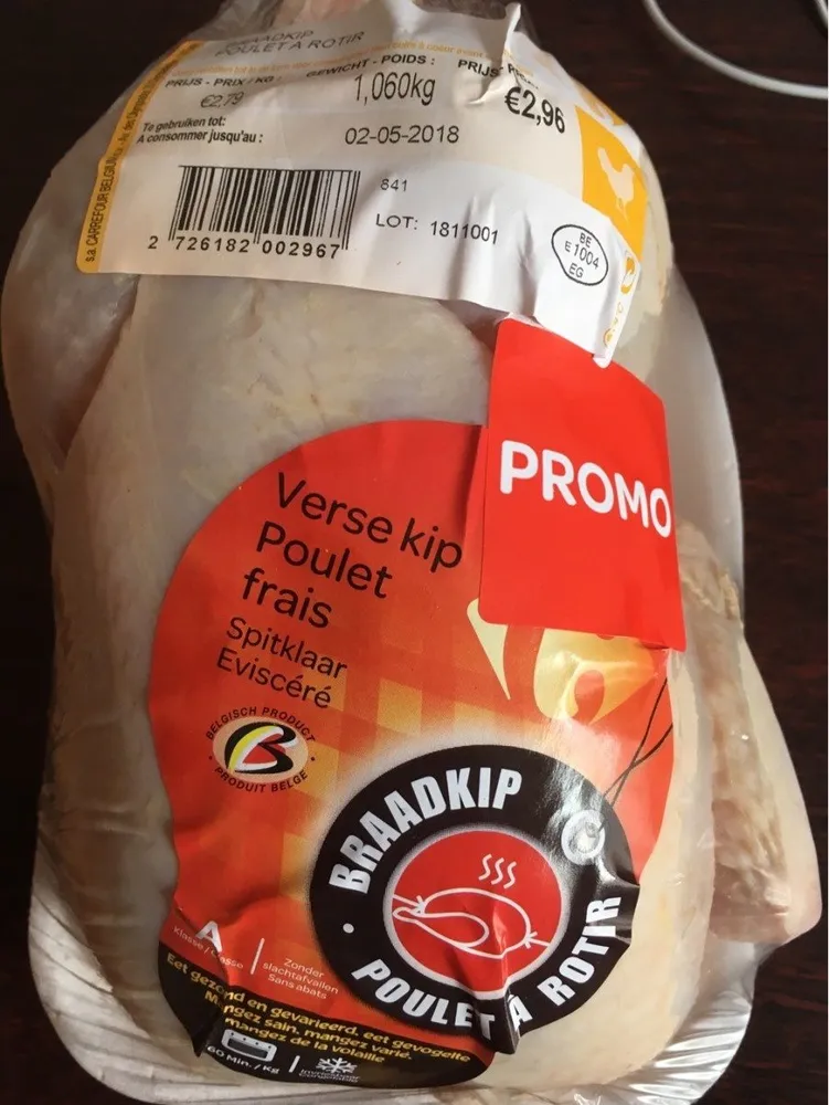 Verse kip - poulet frais