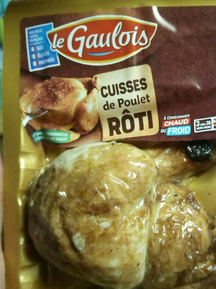 cuisses de poulet rôti