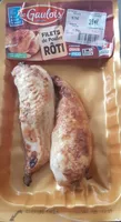 Filets de poulet rôti