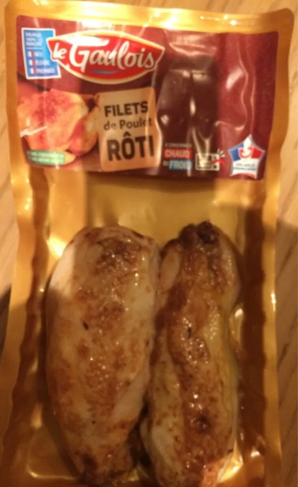 Filets de poulet rôti