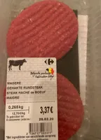 Steak hache de boeuf