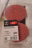 Steak haché de boeuf