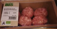Bio boulettes fraîches