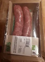Bio saucisses porc/boeuf