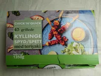 Kyllinge Spyd/Spett med teriyaki