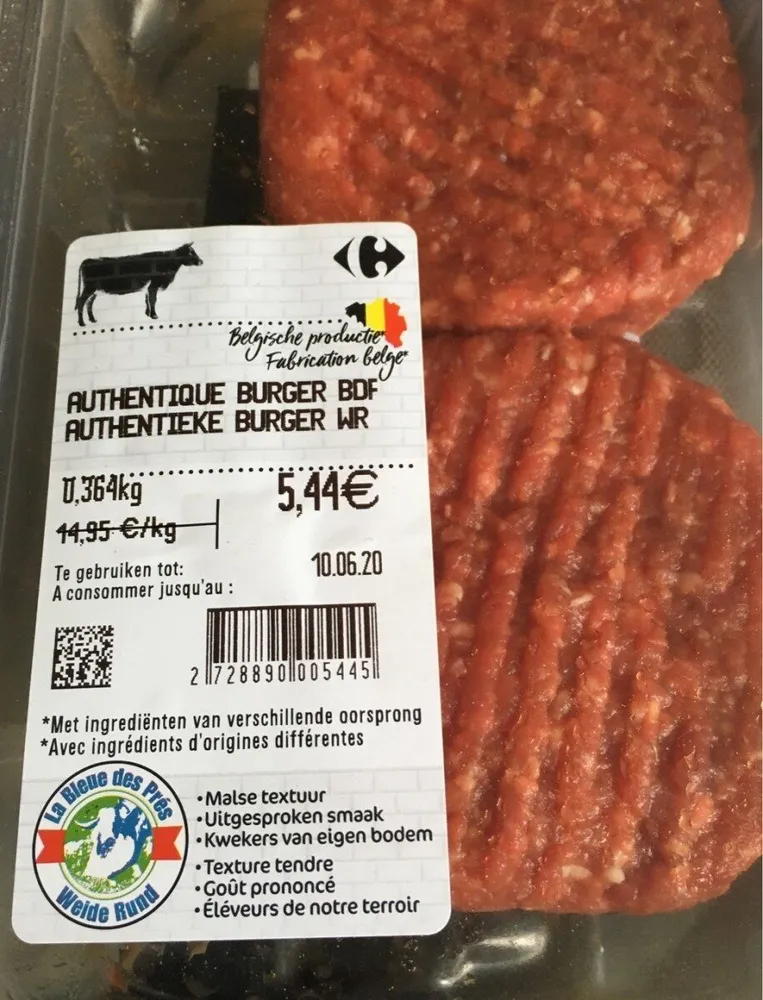 Authentique burger BDP