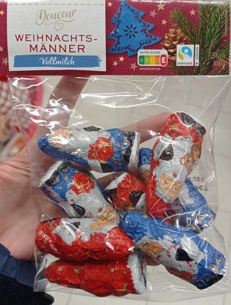 Weihnachtsmänner Vollmilch