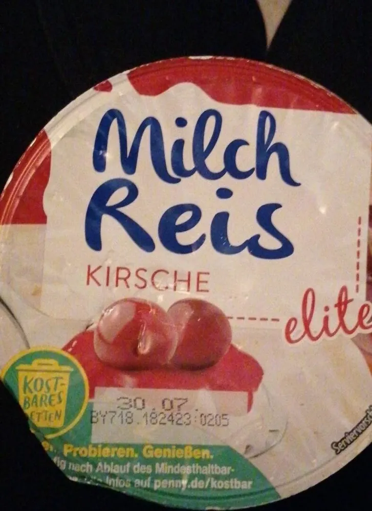 Milchreis Kirsche