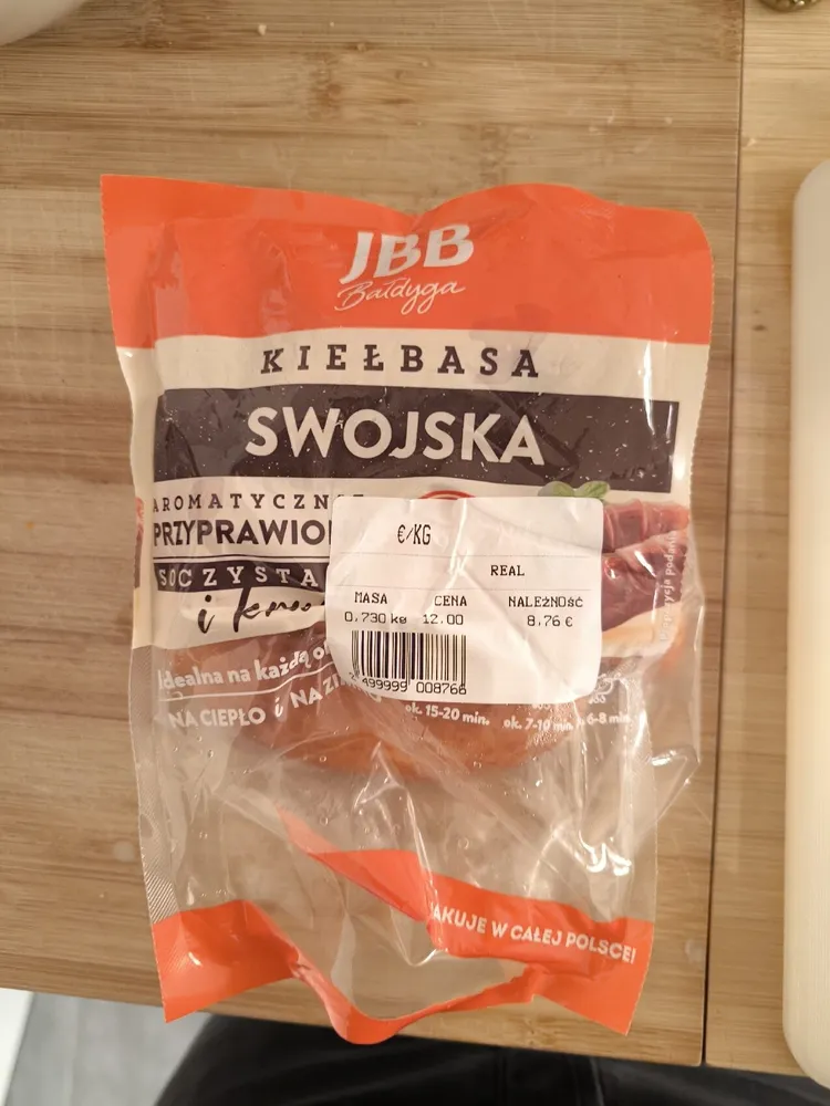 Kiełbasa Swojska Jbb