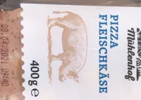 Pizza. Gleischkäse