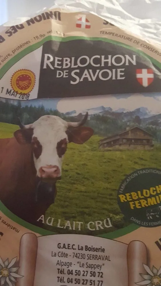 Reblochon fermier de Savoie