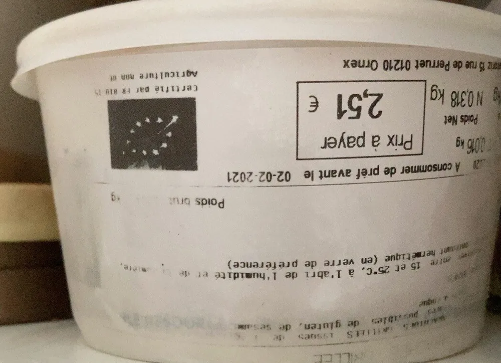 Beurre de cacahuète bio Satoriz