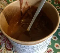 Purée de noisette grillée et chocolat