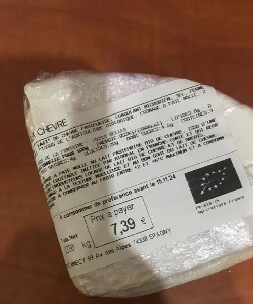 Onctueux chèvre
