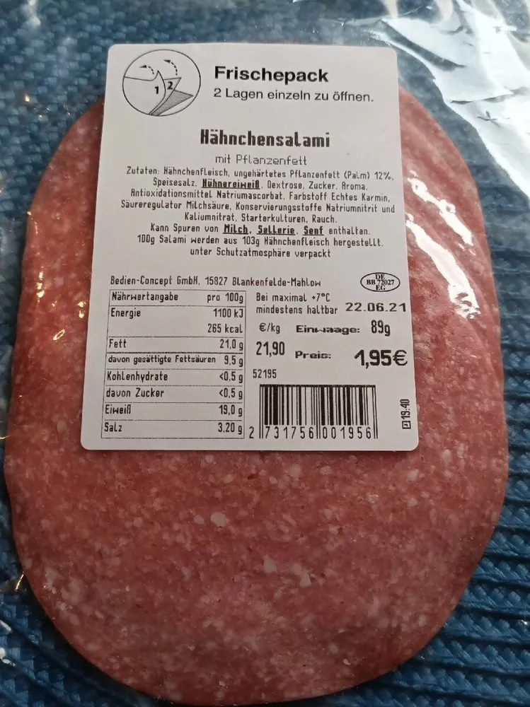 Hähnchensalami