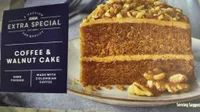 Coffee & walnut cake
