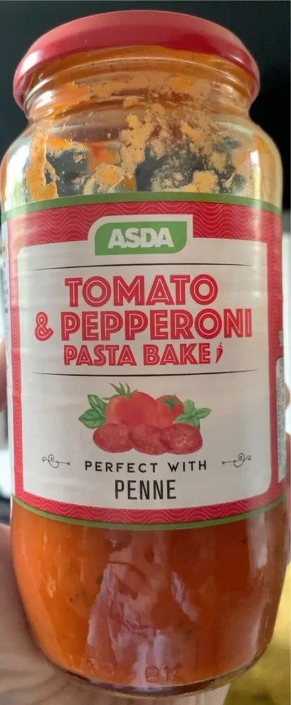 Tomato & Pepperoni pasta bake