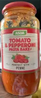 Tomato & Pepperoni pasta bake