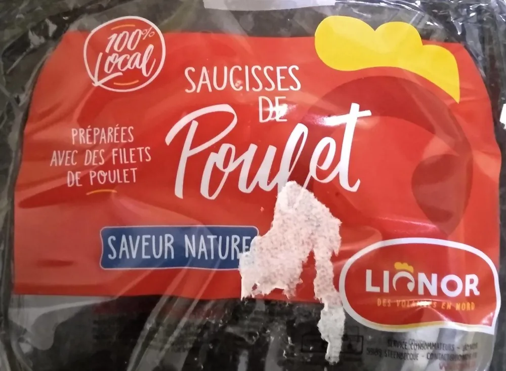 Saucisses de poulet