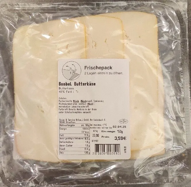 Butterkäse (48% Fett)