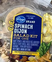 Spinach  Dijon salad