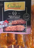 Brochettes de bœuf kebab