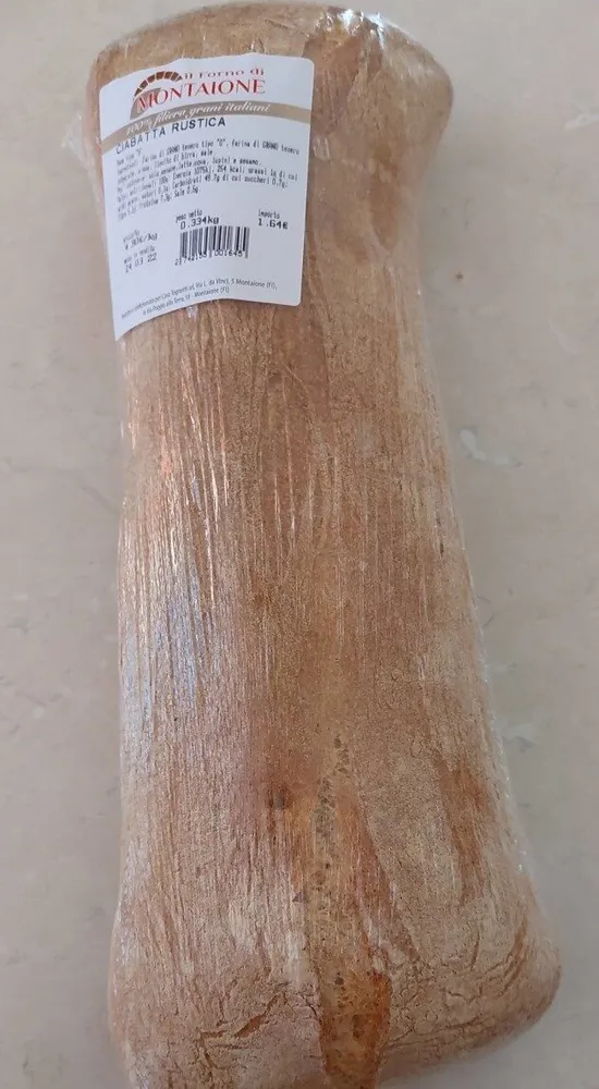Pane ciabatta rustica