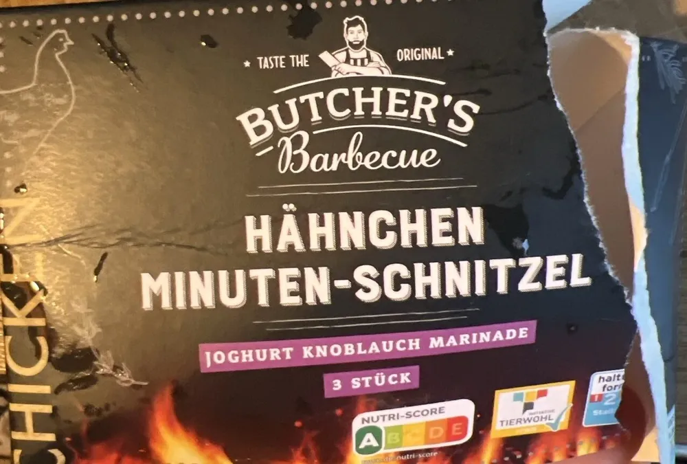 Hähnchen Minuten-Schnitzel Joghurt Knoblauch