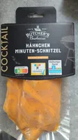 Hähnchen Minuten-Schnitzel (Cocktail)