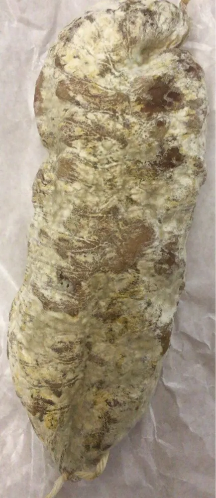 Saucisson fleur verte pir porc