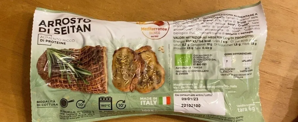 Arrosto di seitan