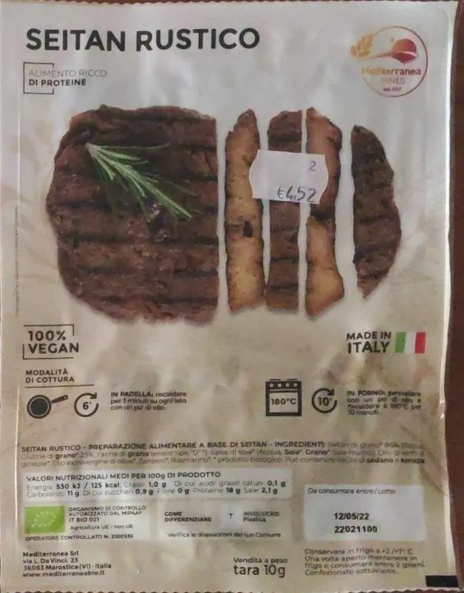 Seitan Rustico