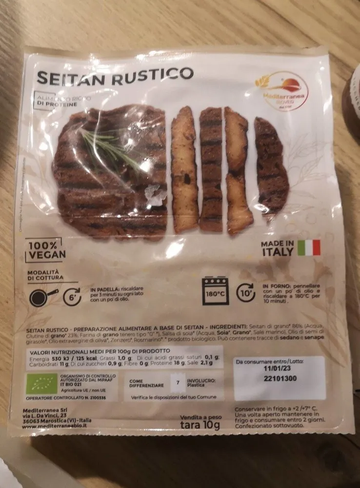 Seitan rustico