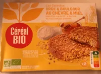 Les galettes orge & Bulgour au chevre e Miel