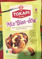Mix’ Bien-être Noix de cajou, Cranberries, Noix de Pécan